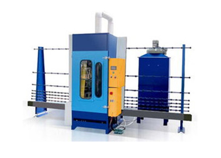 Glass sandblasting machines