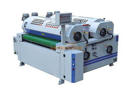 Roller coating machines